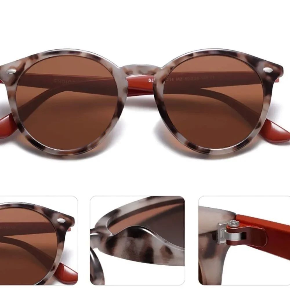 Round Retro Sunglasses    - Picture 2 of 3